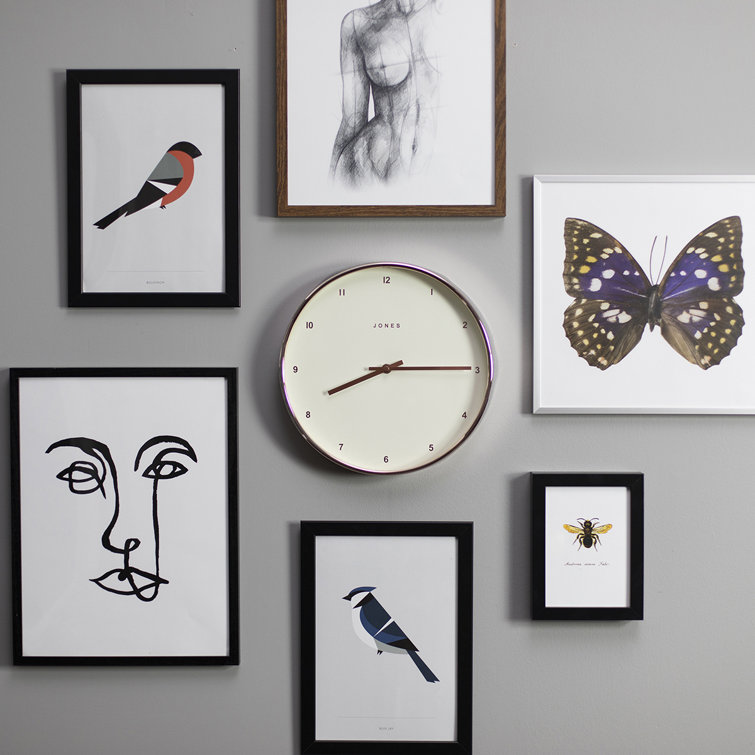 Jones Clocks Studio 28cm Wall Clock & Reviews Wayfair.co.uk